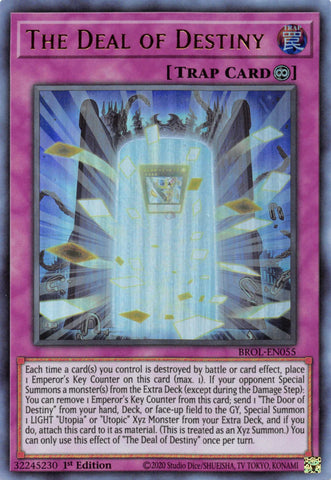 The Deal of Destiny [BROL-EN055] Ultra Rare - Yugioh Cards For Your TCG Needs!