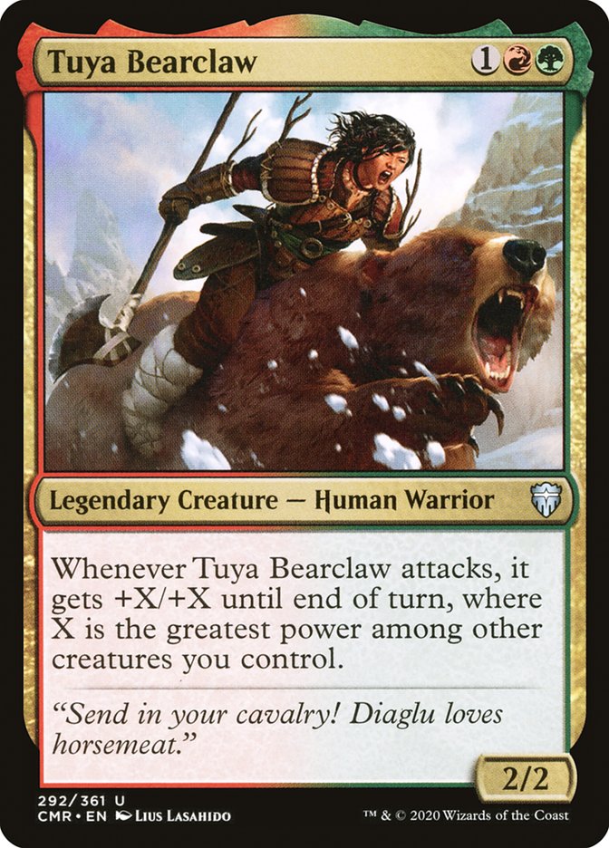 Tuya Bearclaw [Commander Legends] Magic: The Gathering