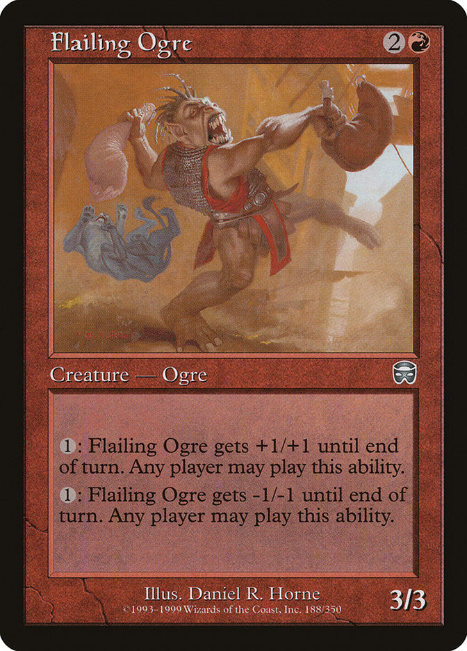 Flailing Ogre [Mercadian Masques] Magic: The Gathering