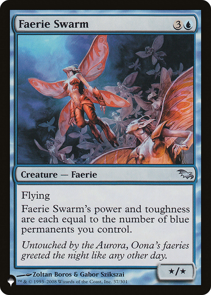 Faerie Swarm [The List] Magic: The Gathering