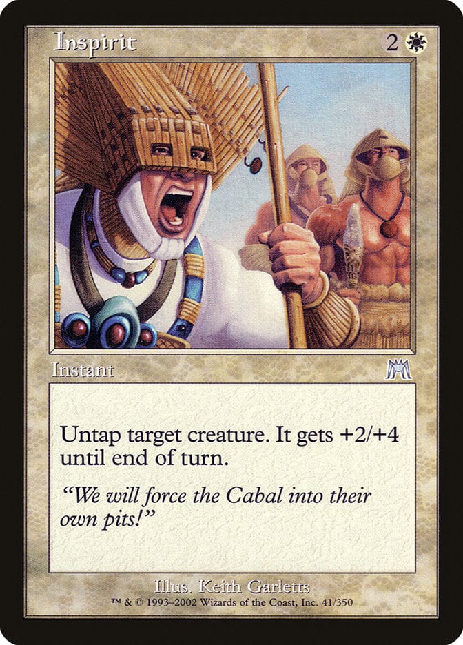 Inspirit [Onslaught] Magic: The Gathering