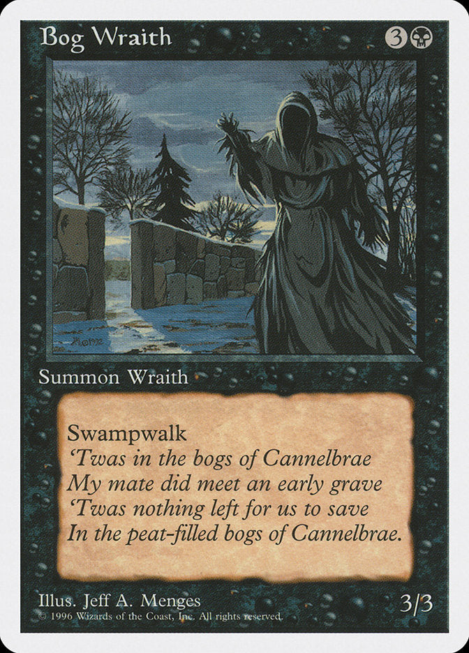 Bog Wraith [Introductory Two-Player Set] Magic: The Gathering