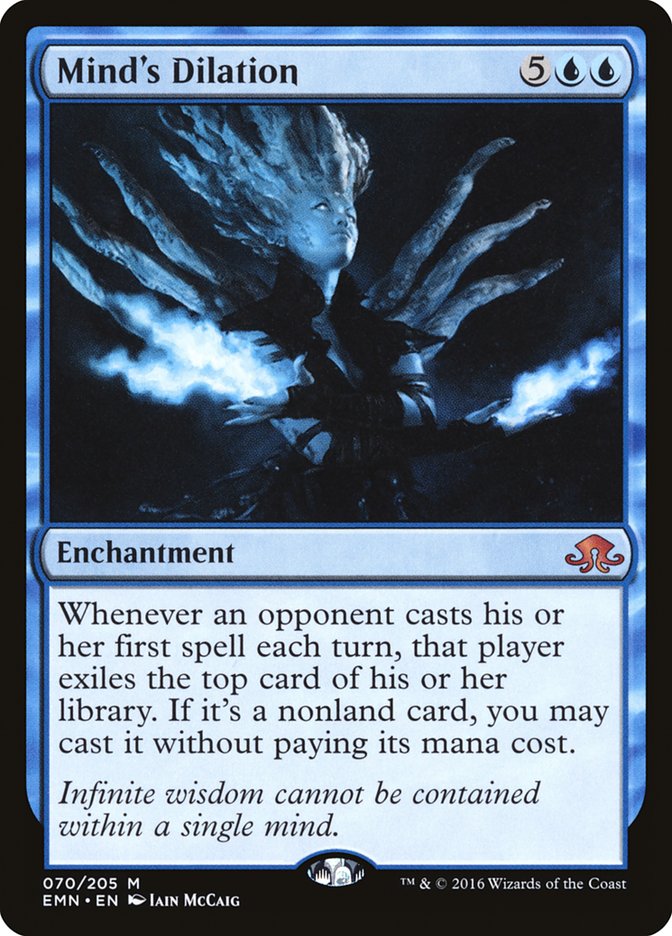 Mind's Dilation [Eldritch Moon] Magic: The Gathering