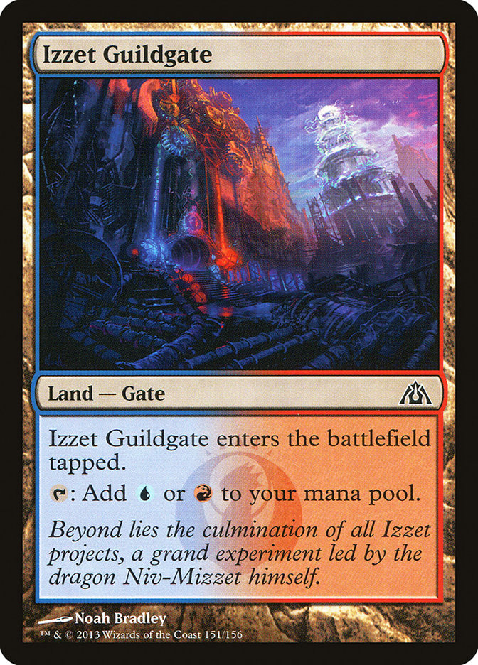 Izzet Guildgate [Dragon's Maze] Magic: The Gathering