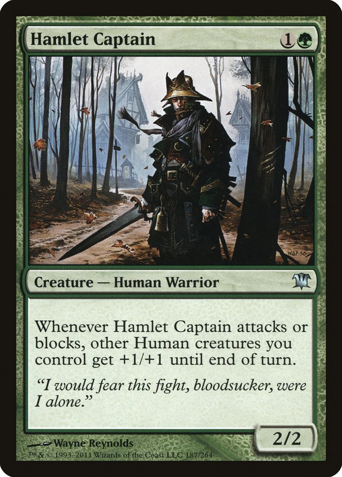 Hamlet Captain [Innistrad] Magic: The Gathering