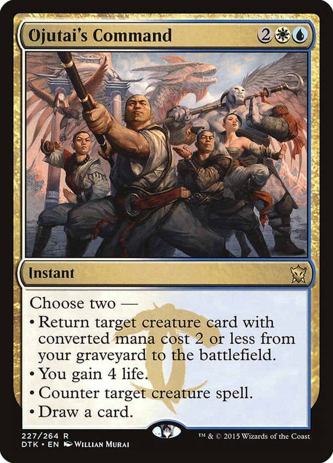 Ojutai's Command [Dragons of Tarkir] Magic: The Gathering