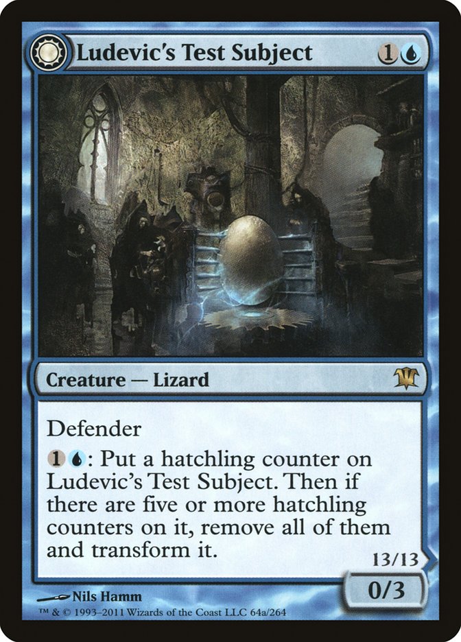 Ludevic's Test Subject // Ludevic's Abomination [Innistrad] Magic: The Gathering