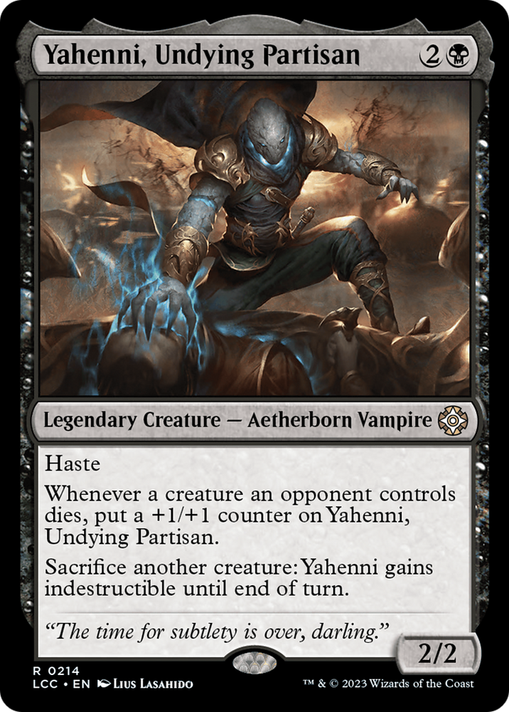 Yahenni, Undying Partisan [The Lost Caverns of Ixalan Commander] Magic: The Gathering