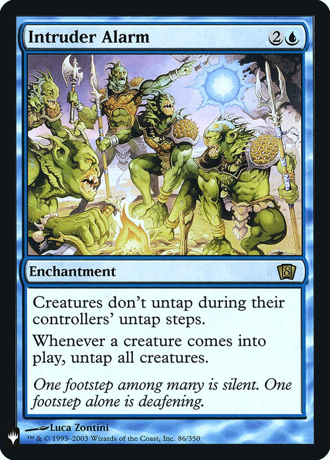 Intruder Alarm [Mystery Booster] Magic: The Gathering