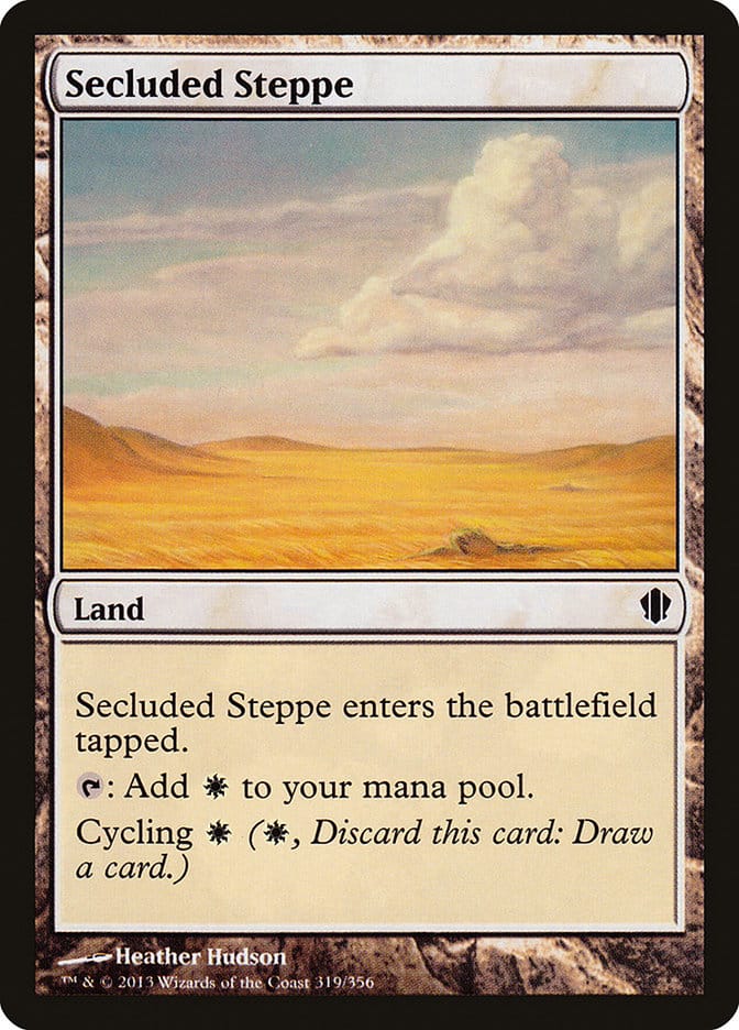 Secluded Steppe [Commander 2013] Magic: The Gathering