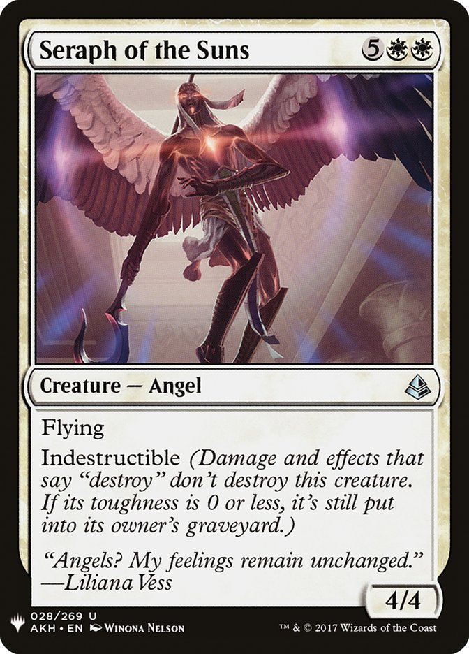 Seraph of the Suns [Mystery Booster] Magic: The Gathering