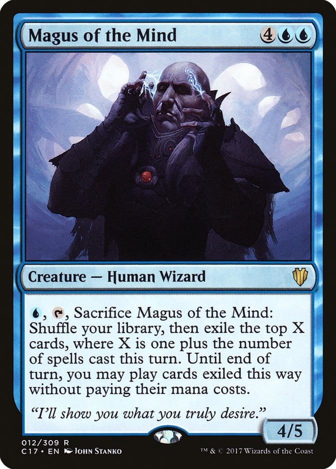 Magus of the Mind [Commander 2017] Magic: The Gathering