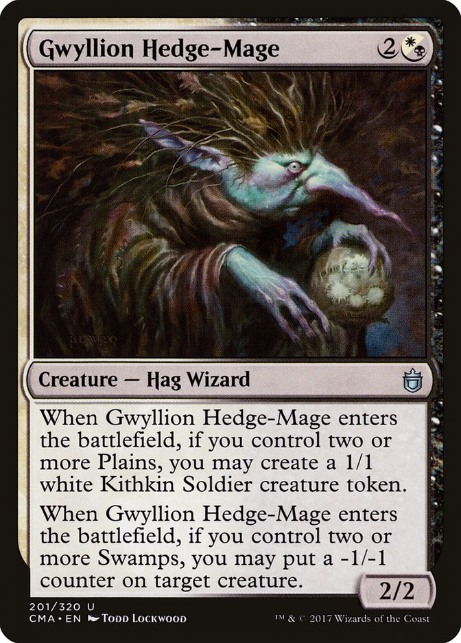 Gwyllion Hedge-Mage [Commander Anthology] Magic: The Gathering