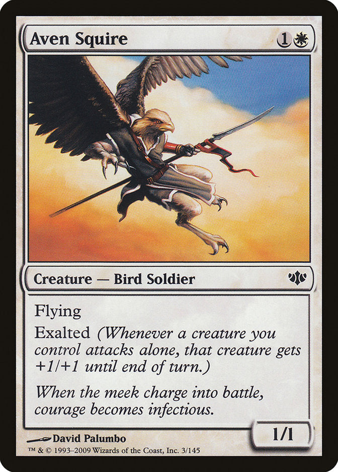 Aven Squire [Conflux] Magic: The Gathering