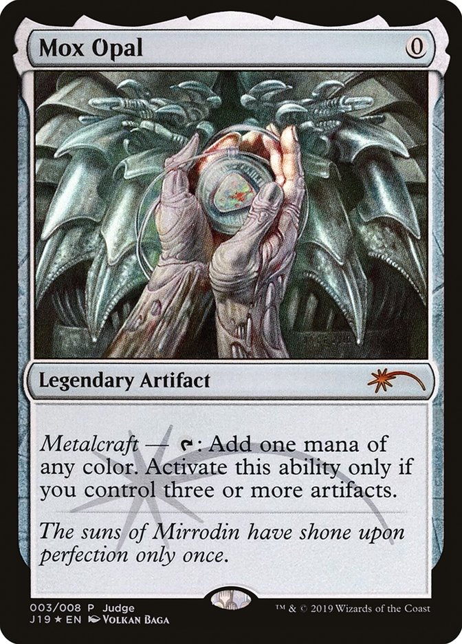 Mox Opal [Judge Gift Cards 2019] Magic: The Gathering
