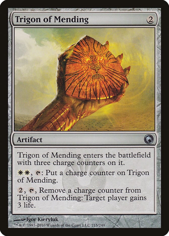 Trigon of Mending [Scars of Mirrodin] Magic: The Gathering
