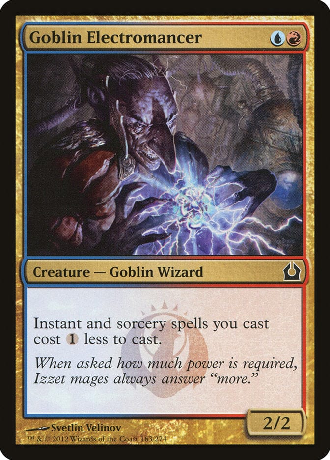 Goblin Electromancer [Return to Ravnica] Magic: The Gathering