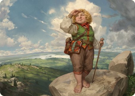 Elanor Gardner Art Card [The Lord of the Rings: Tales of Middle-earth Art Series] Magic: The Gathering