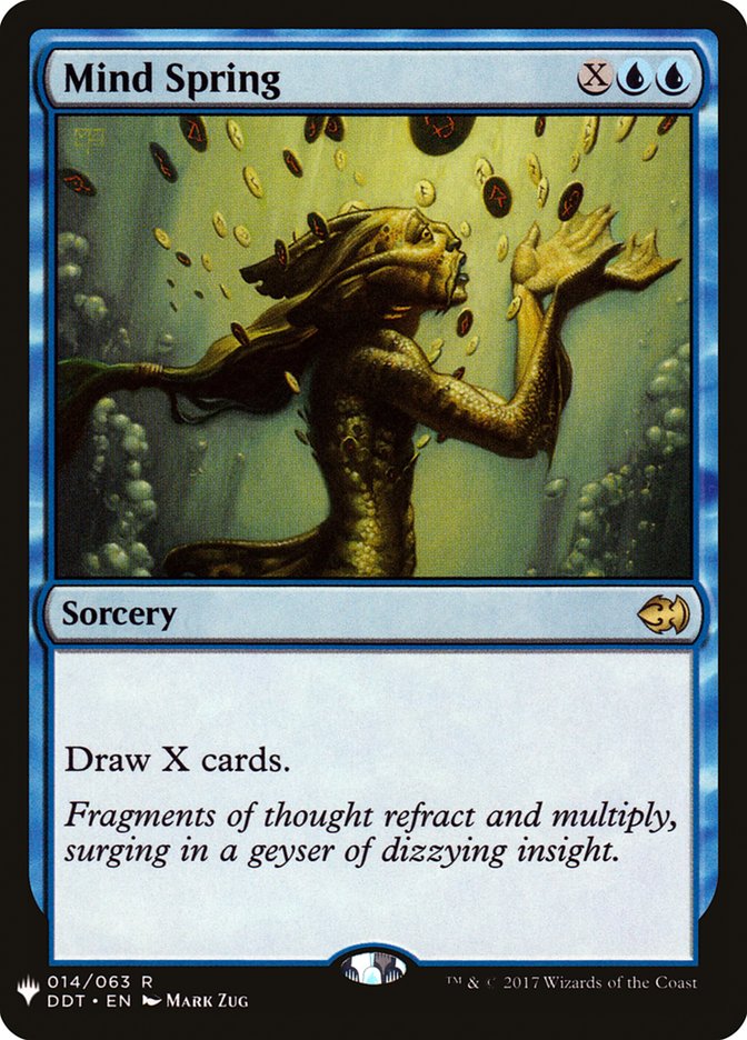 Mind Spring [The List] Magic: The Gathering