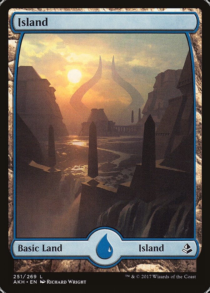 Island (251) [Amonkhet] Magic: The Gathering
