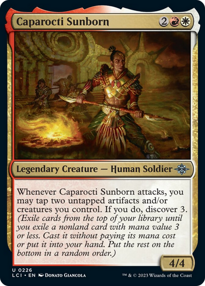 Caparocti Sunborn [The Lost Caverns of Ixalan] Magic: The Gathering