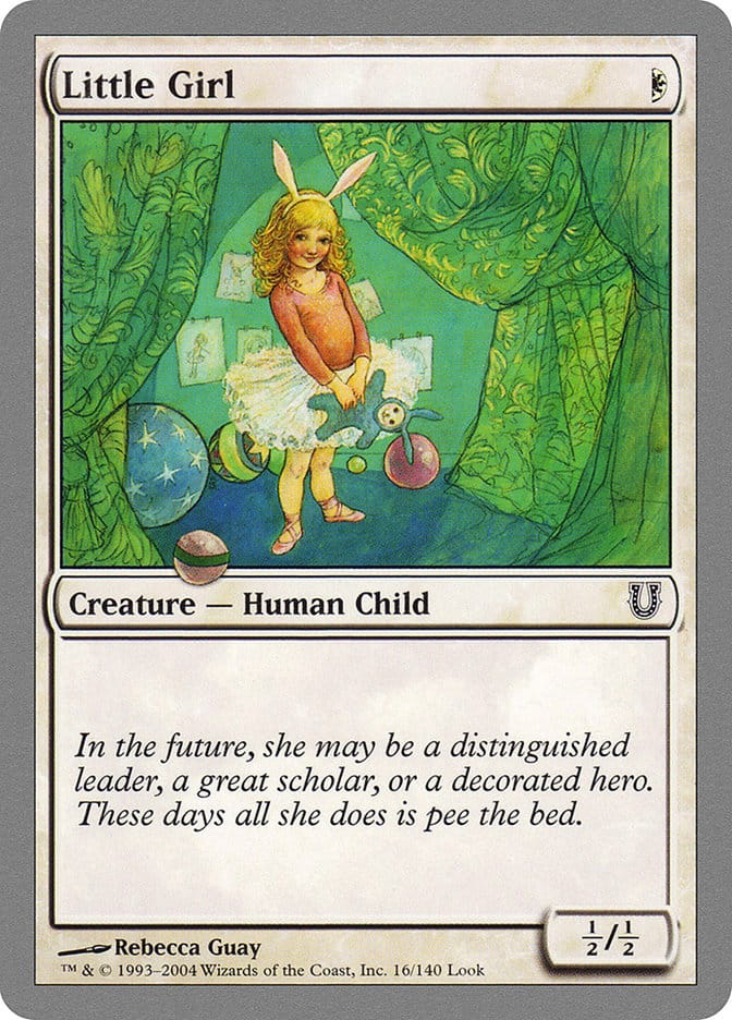 Little Girl [Unhinged] Magic: The Gathering
