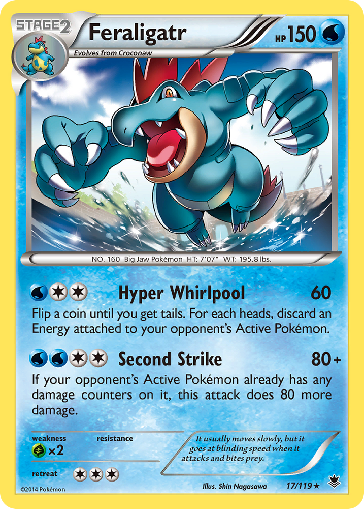 Feraligatr (17/119) [XY: Phantom Forces] Pokémon