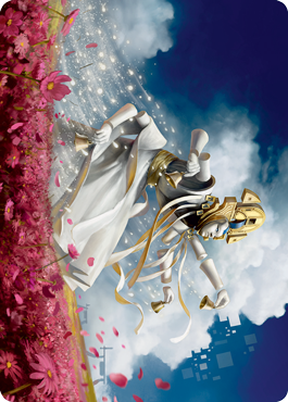 Myojin of Blooming Dawn Art Card [Kamigawa: Neon Dynasty Art Series] Magic: The Gathering