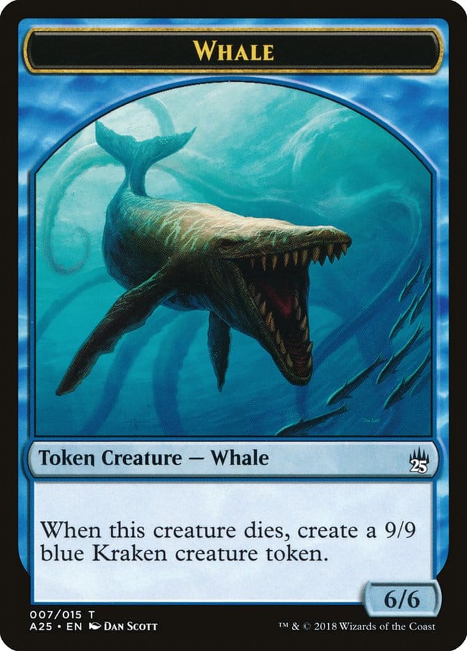 Whale Token [Masters 25 Tokens] Magic: The Gathering