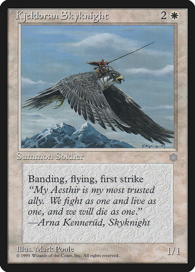 Kjeldoran Skyknight [Ice Age] Magic: The Gathering