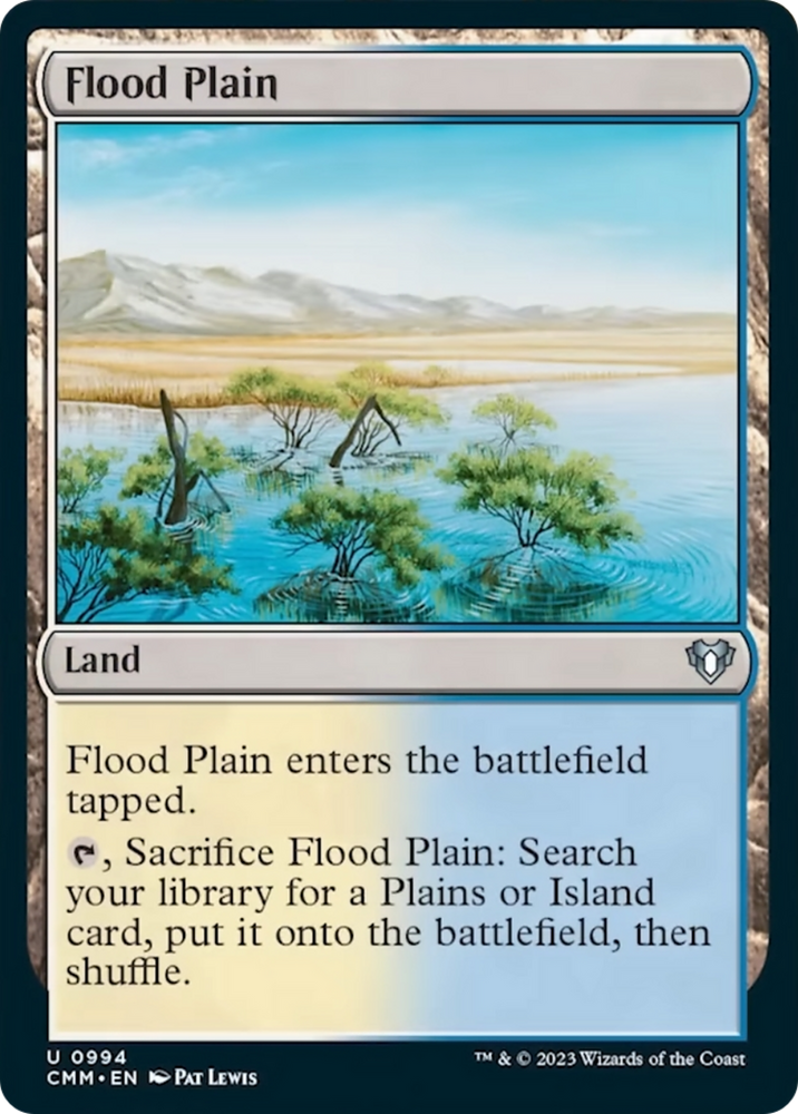 Flood Plain [Commander Masters] Magic: The Gathering