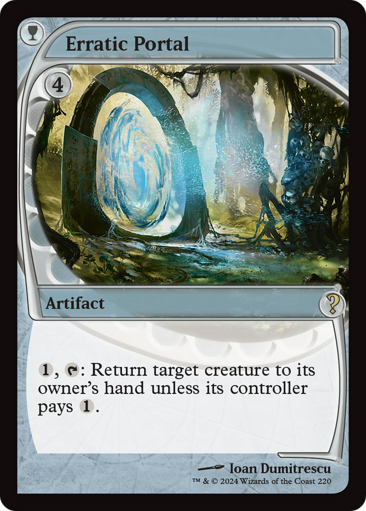 Erratic Portal (Future Sight) [Mystery Booster 2] Magic: The Gathering