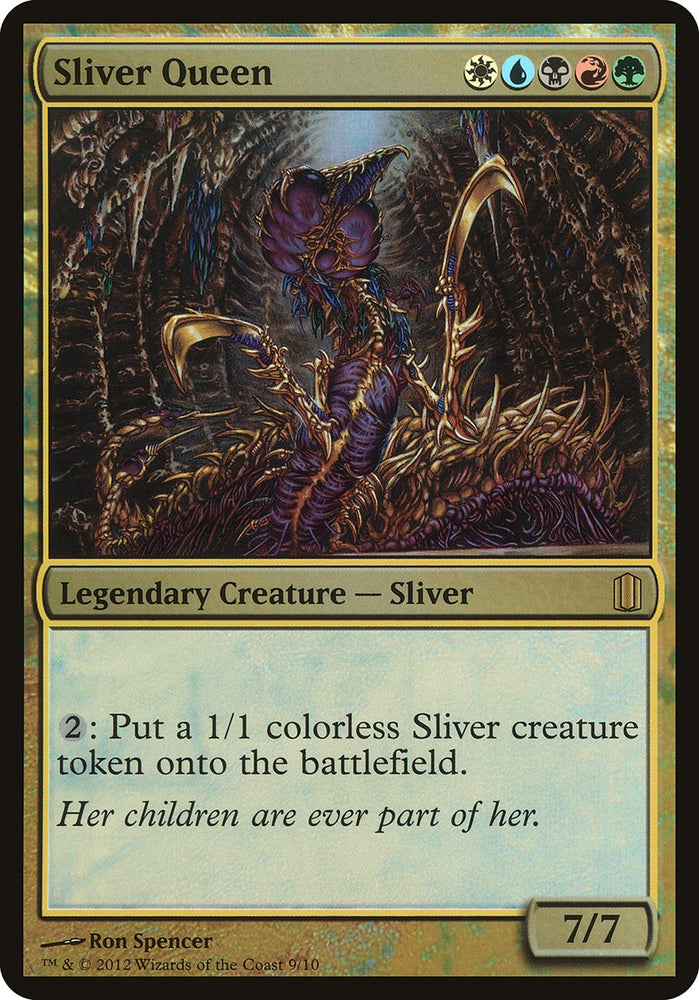 Sliver Queen (Oversized) [Commander's Arsenal Oversized] Magic: The Gathering