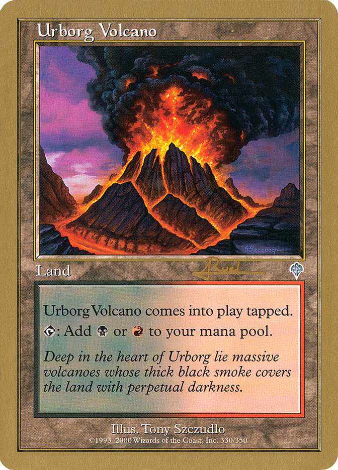 Urborg Volcano (Antoine Ruel) [World Championship Decks 2001] Magic: The Gathering