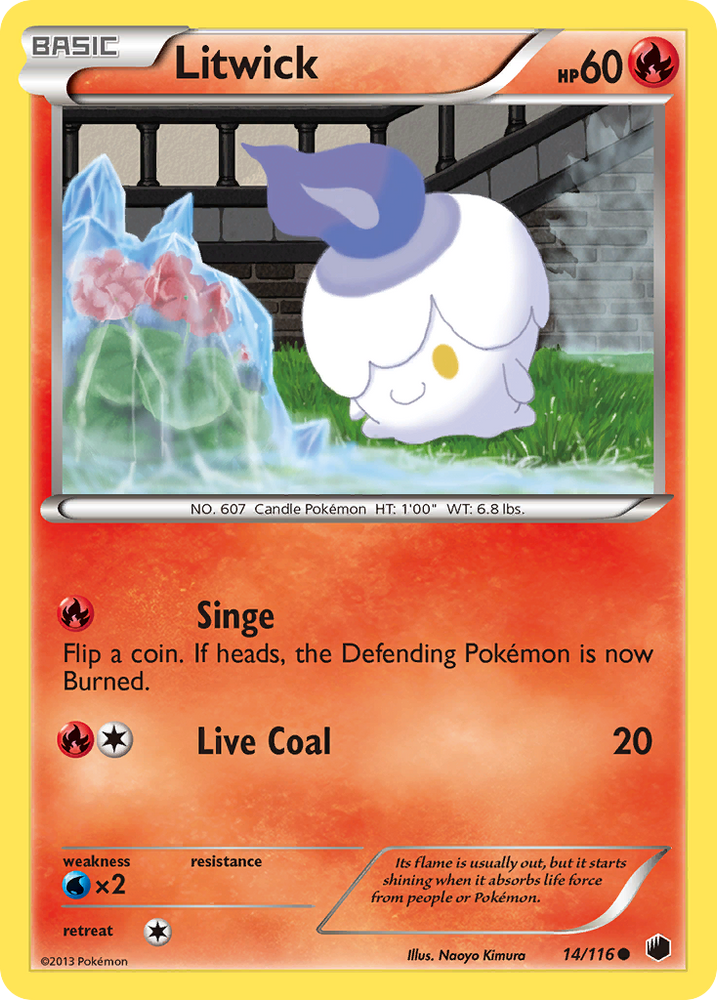 Litwick (14/116) [Black & White: Plasma Freeze] Pokémon