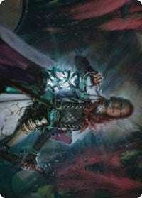 Tergrid, God of Fright Art Card [Kaldheim Art Series] Magic: The Gathering