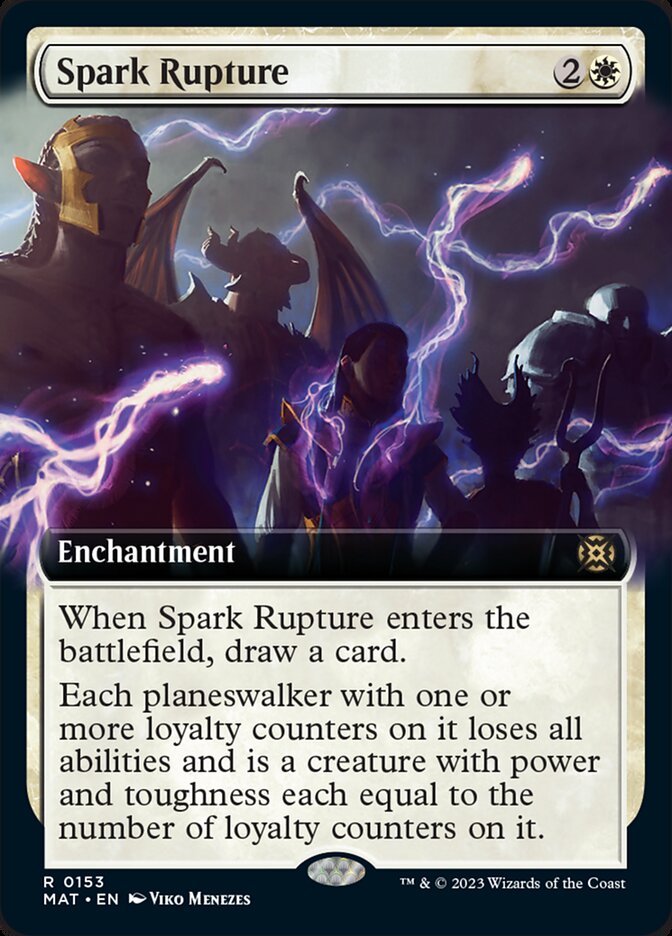 Spark Rupture (Extended Art) [March of the Machine: The Aftermath] Magic: The Gathering