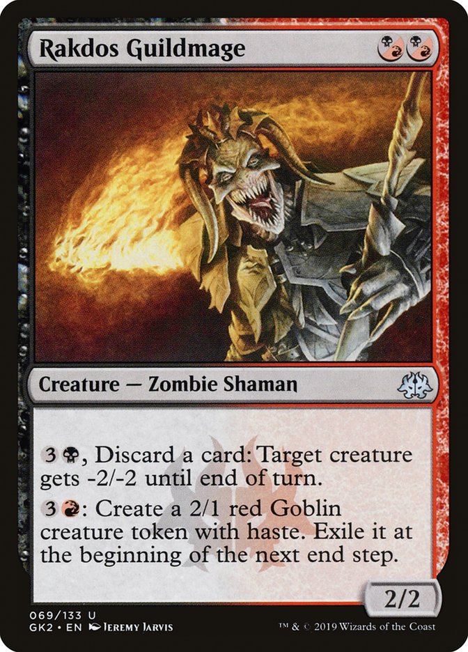 Rakdos Guildmage [Ravnica Allegiance Guild Kit] Magic: The Gathering