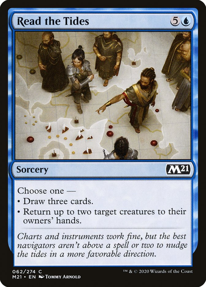 Read the Tides [Core Set 2021] Magic: The Gathering