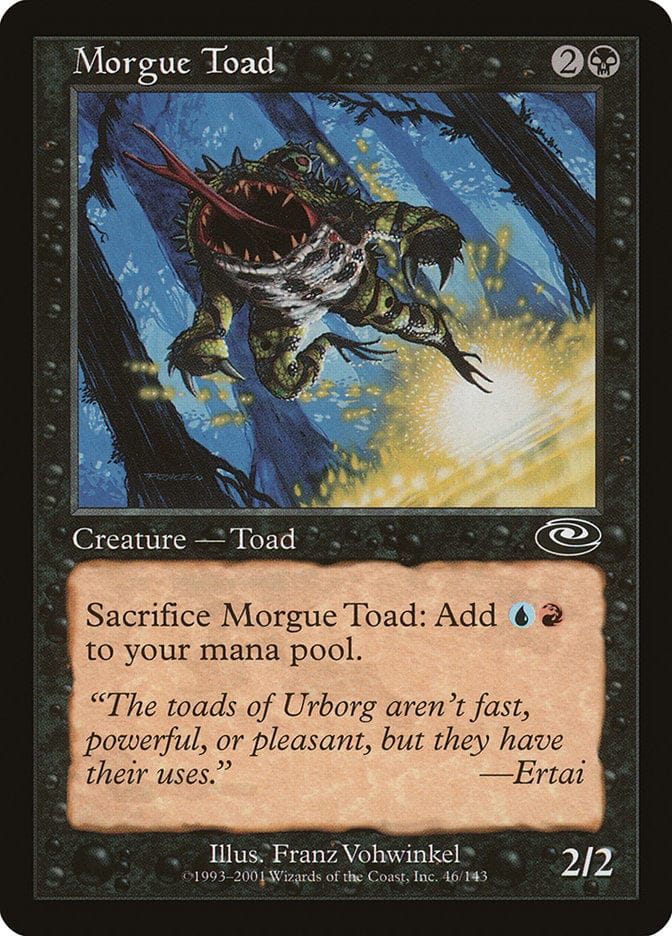 Morgue Toad [Planeshift] Magic: The Gathering