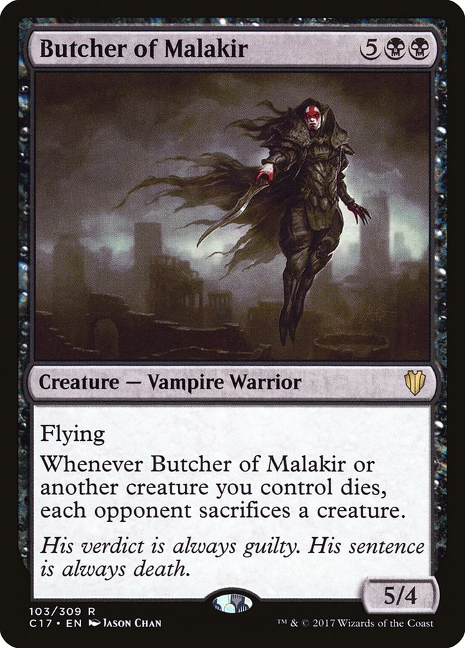 Butcher of Malakir [Commander 2017] Magic: The Gathering