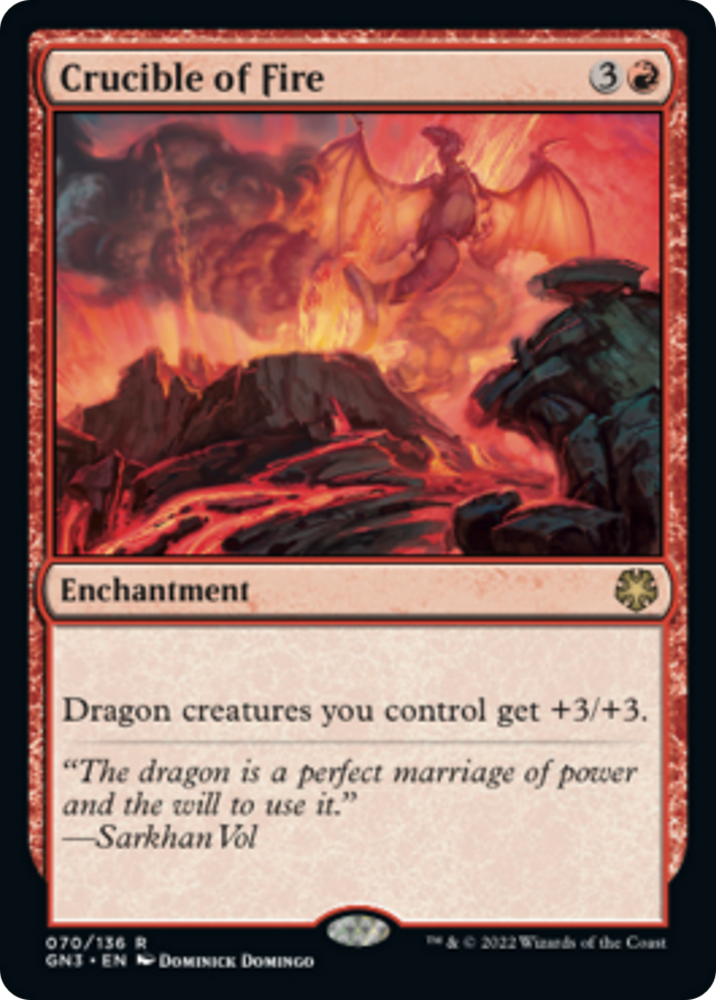 Crucible of Fire [Game Night: Free-for-All] Magic: The Gathering