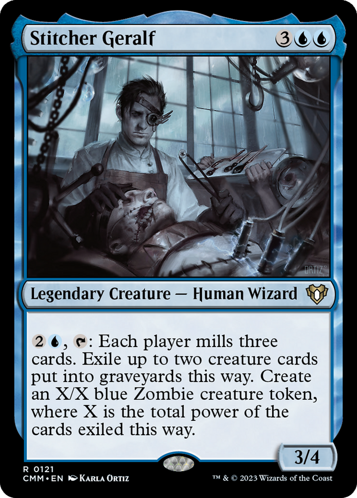 Stitcher Geralf [Commander Masters] Magic: The Gathering