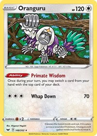 Oranguru (148/202) (Theme Deck Exclusive) [Sword & Shield: Base Set] Pokémon