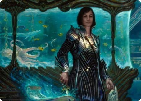 Lagrella, the Magpie Art Card [Streets of New Capenna Art Series] Magic: The Gathering