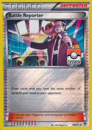 Battle Reporter (88/111) (League Promo) [XY: Furious Fists] Pokémon