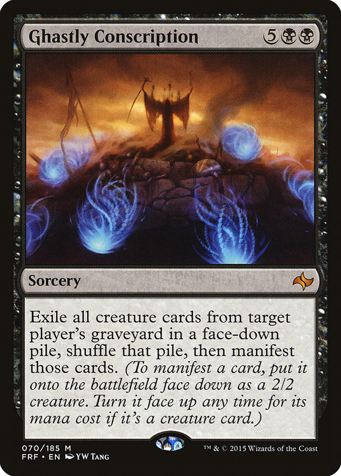 Ghastly Conscription [Fate Reforged] Magic: The Gathering