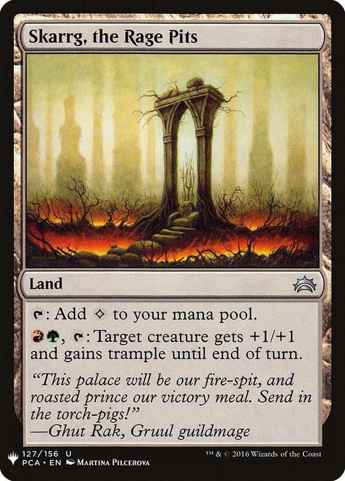 Skarrg, the Rage Pits [Mystery Booster] Magic: The Gathering