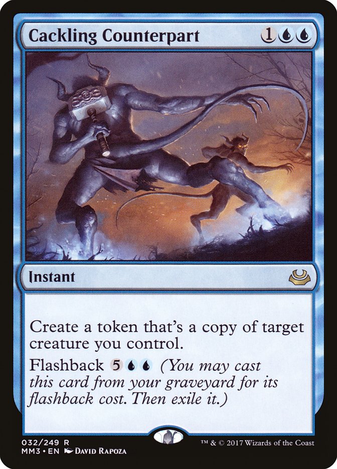 Cackling Counterpart [Modern Masters 2017] Magic: The Gathering