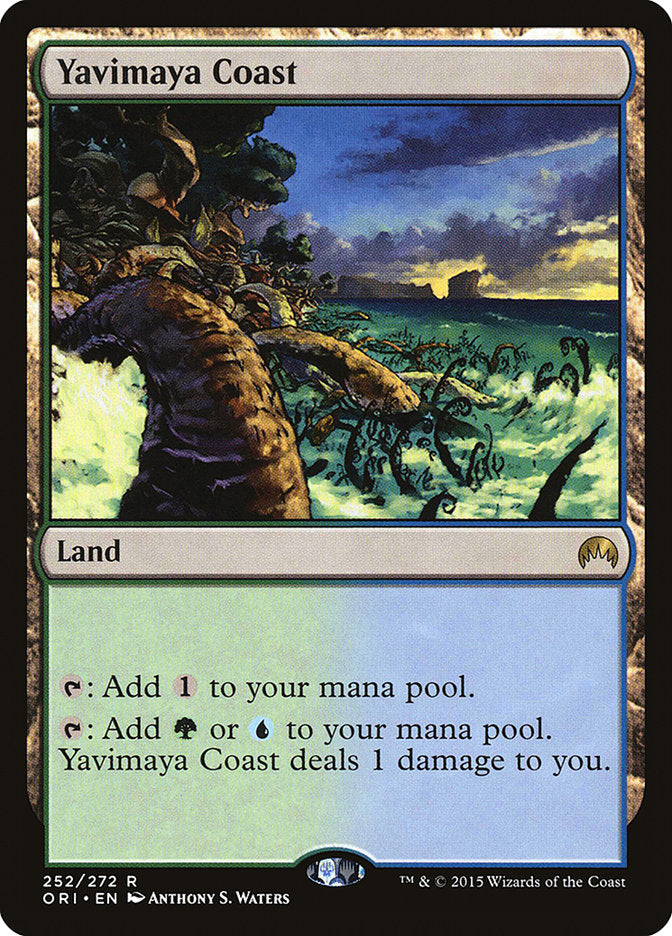 Yavimaya Coast [Magic Origins] Magic: The Gathering